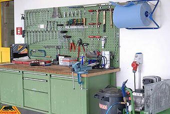 东营胜利油田维修车间使用工作台升级改造